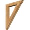 Ekena Millwork Traditional Traditional Rough Sawn Bracket, Western Red Cedar, 4"W x 30"D x 36"H BKT04X30X36TRA01RWR - alternate 1